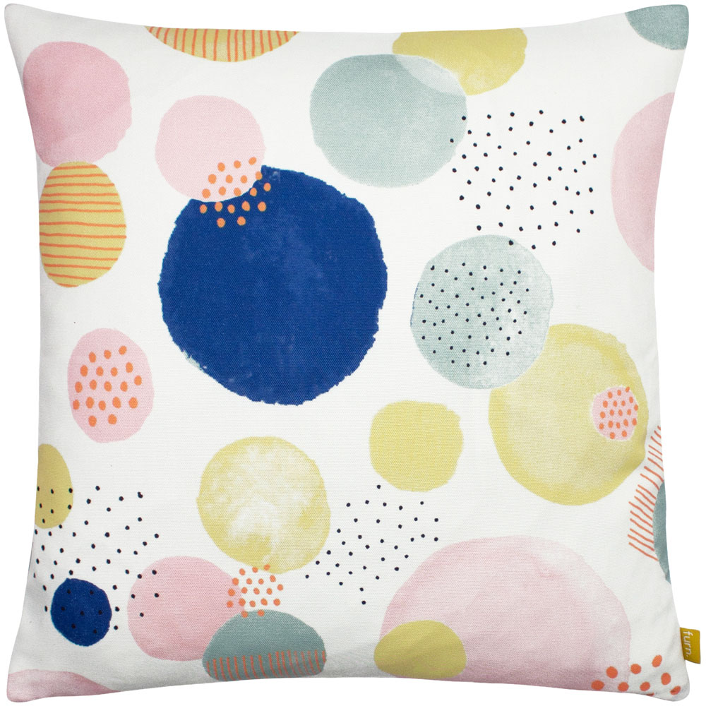 furn. Dottol Multicoloured Recycled Cushion Image 1