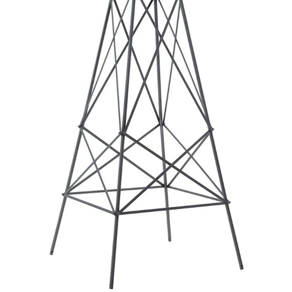 Costway Grey Ornamental Metal Windmill 253cm Image 3
