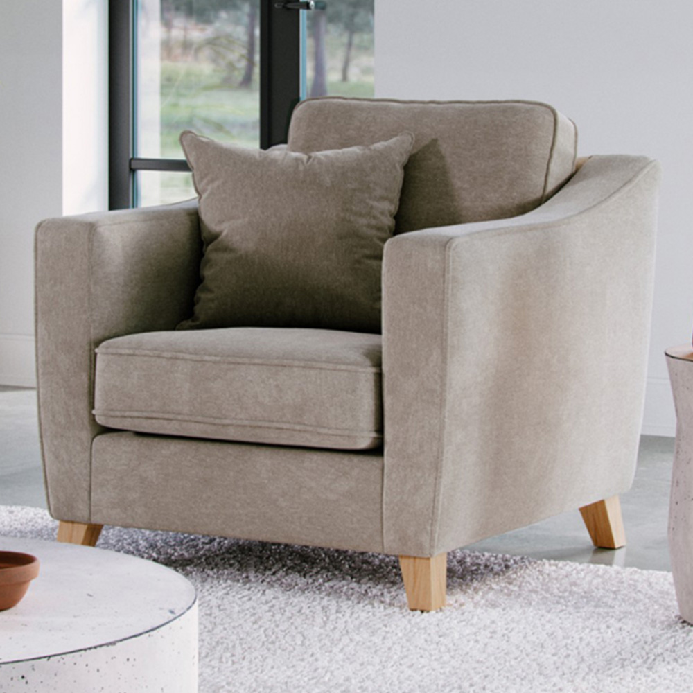 Marlon City Stone Armchair Image 1