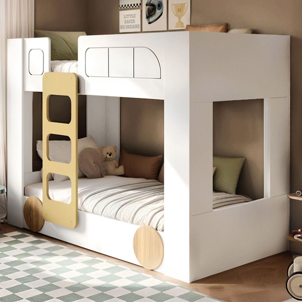Flair Eloise White Bus Bunk Bed Image 1