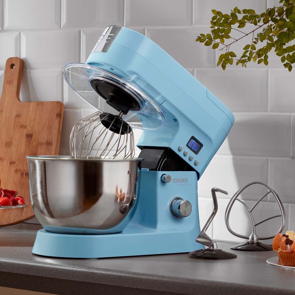 Cooks Professional G2881 Blue 1200W Stand Mixer Image 9