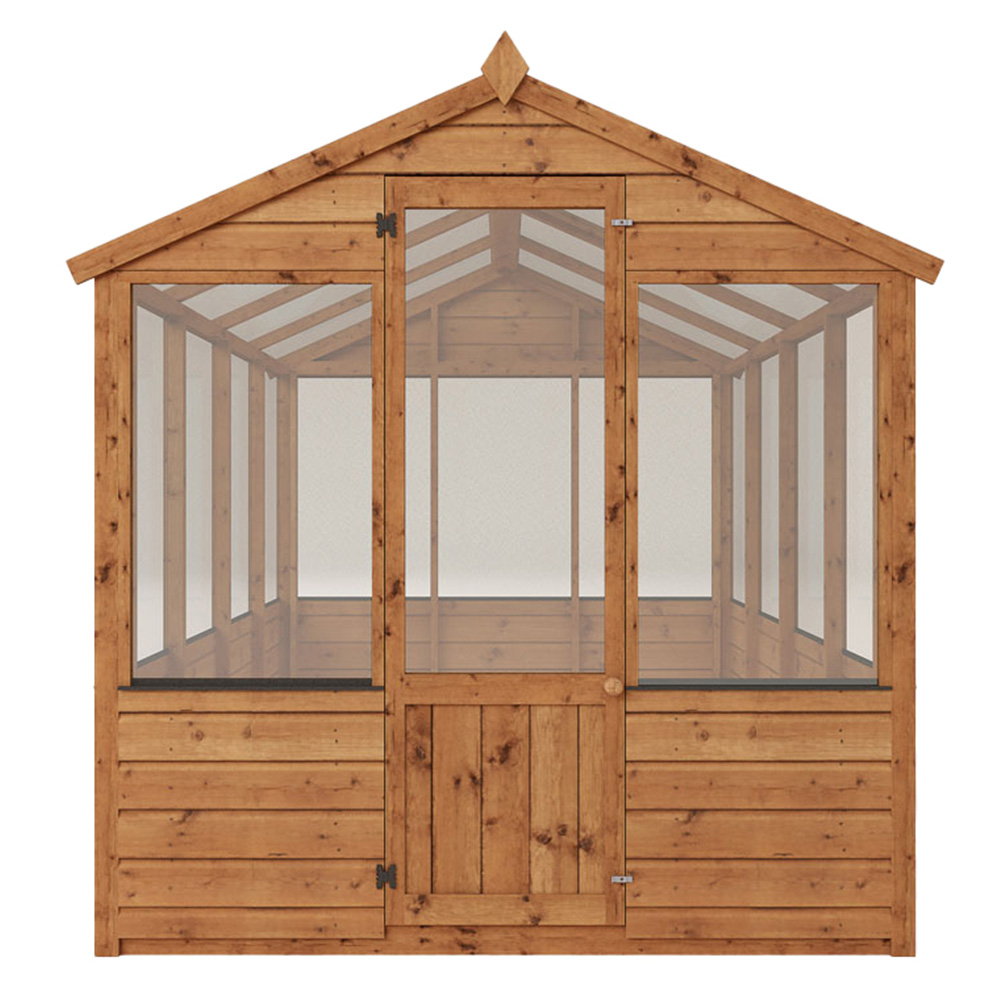 Mercia Wooden 8 x 6ft Traditional Greenhouse Image 6