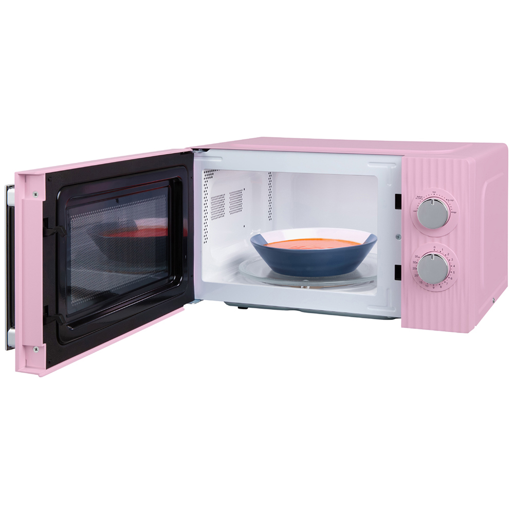 Russell Raspberry Decoy Russell Hobbs Eden RHMM725RP Raspberry Pink 17L Manual Microwave | Wilko