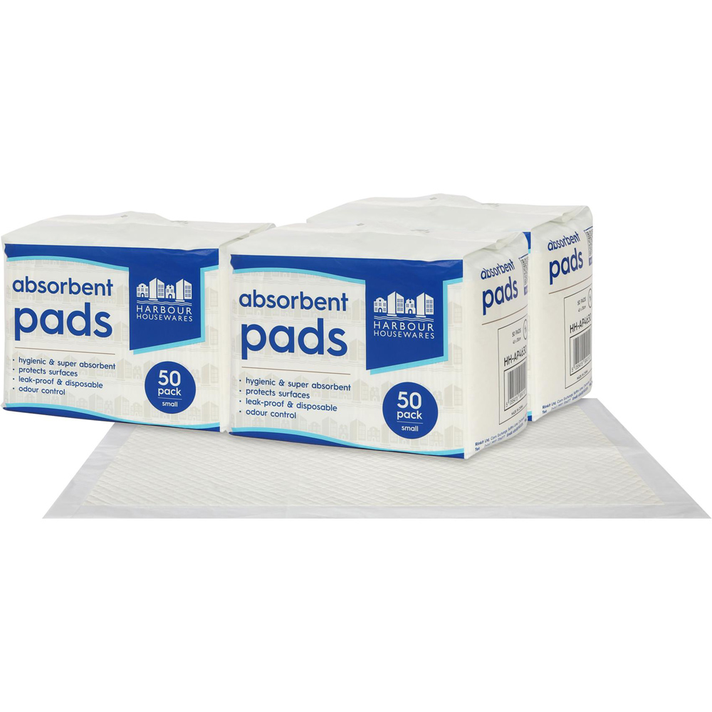 Harbour Housewares Disposable Incontinence Bed Pad 32.5 x 45cm 150 Pack Image 3