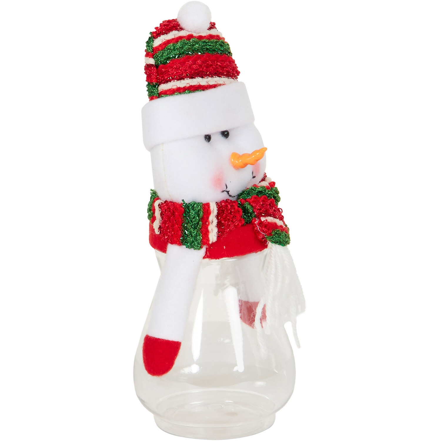 Santa or Snowman Storage Jar Image 6