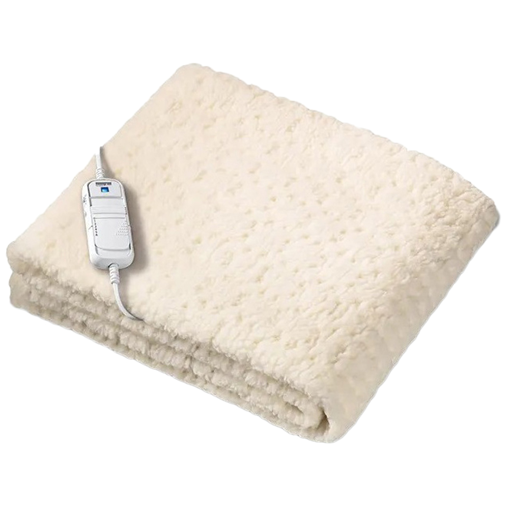 Monogram Double Heated Mattress Protector Image