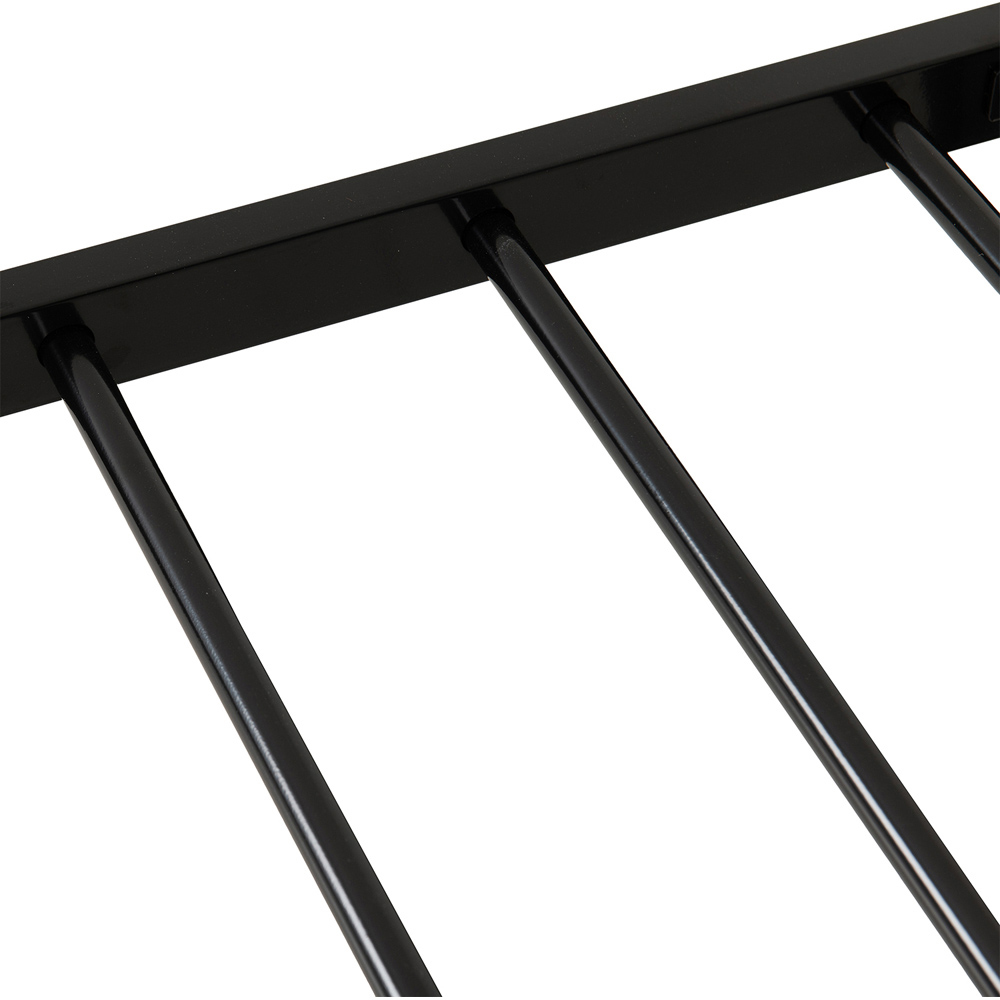 Seconique Newton Single Black Bed Frame Image 6