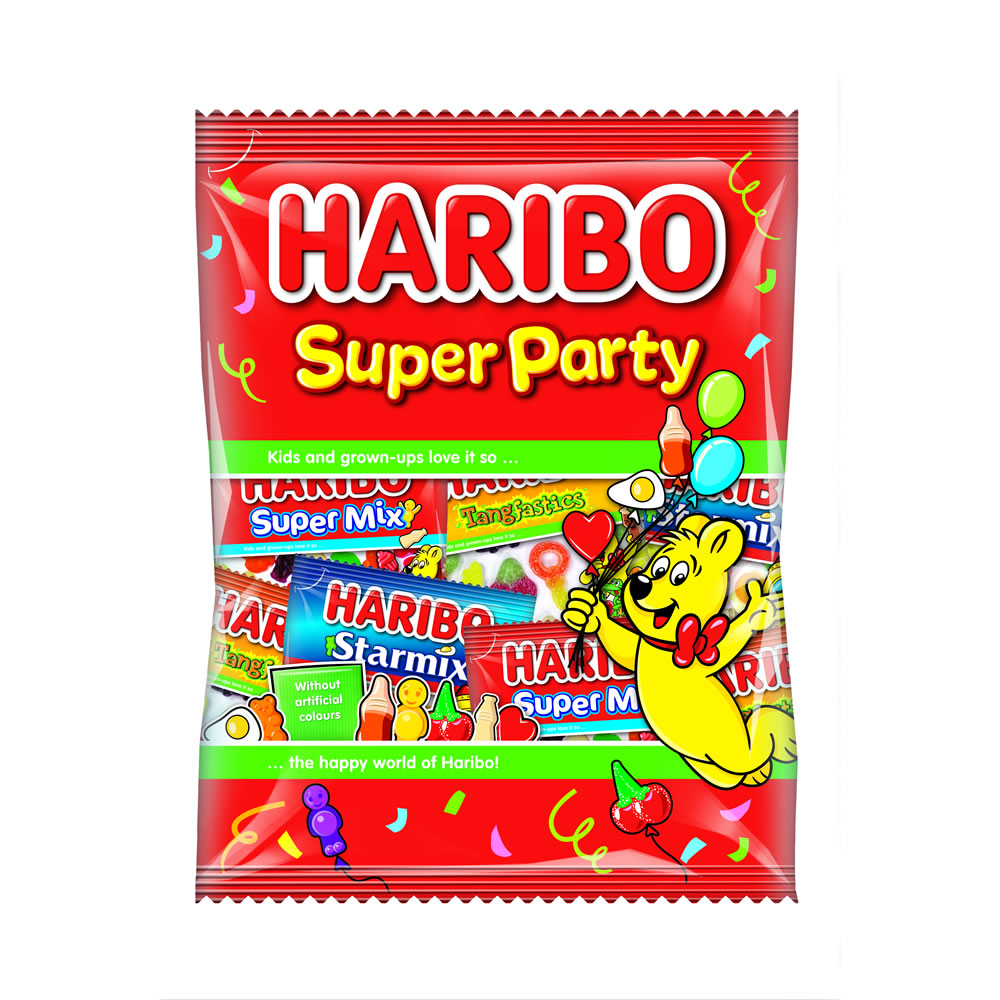 Haribo Super Party Minis Multipack 176g Image 1