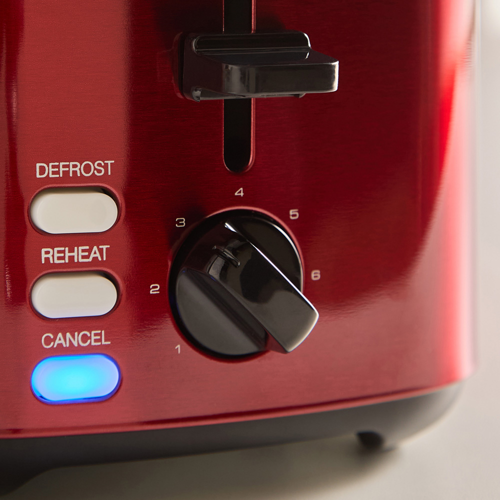 Morphy Richards Equip 222066 Red Stainless Steel 2 Slice Toaster Image 5