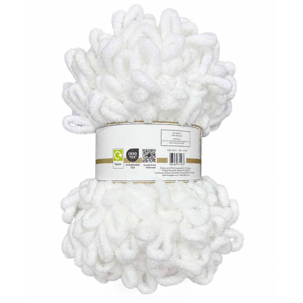 Loop Yarn White Image 2