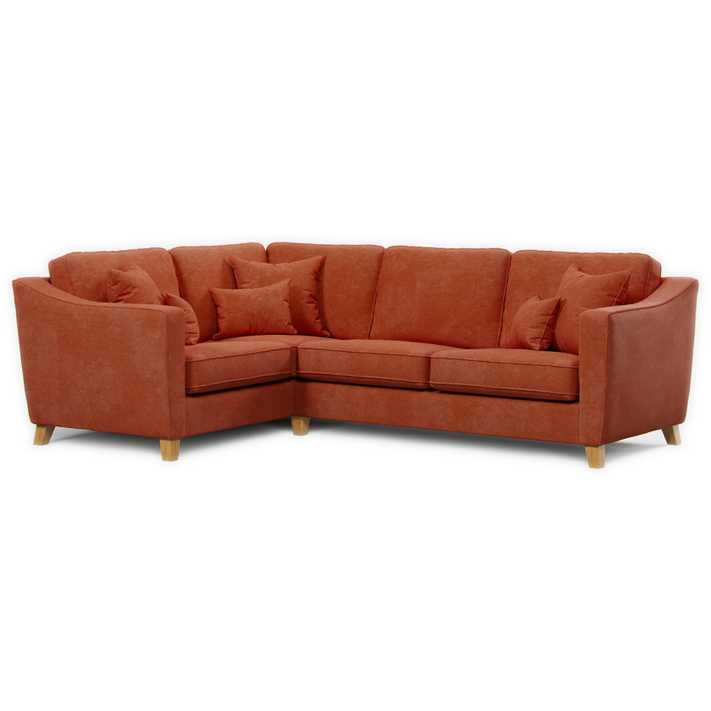 Marlon 3 Seater City Terracota Right Hand Corner Sofa Image 2