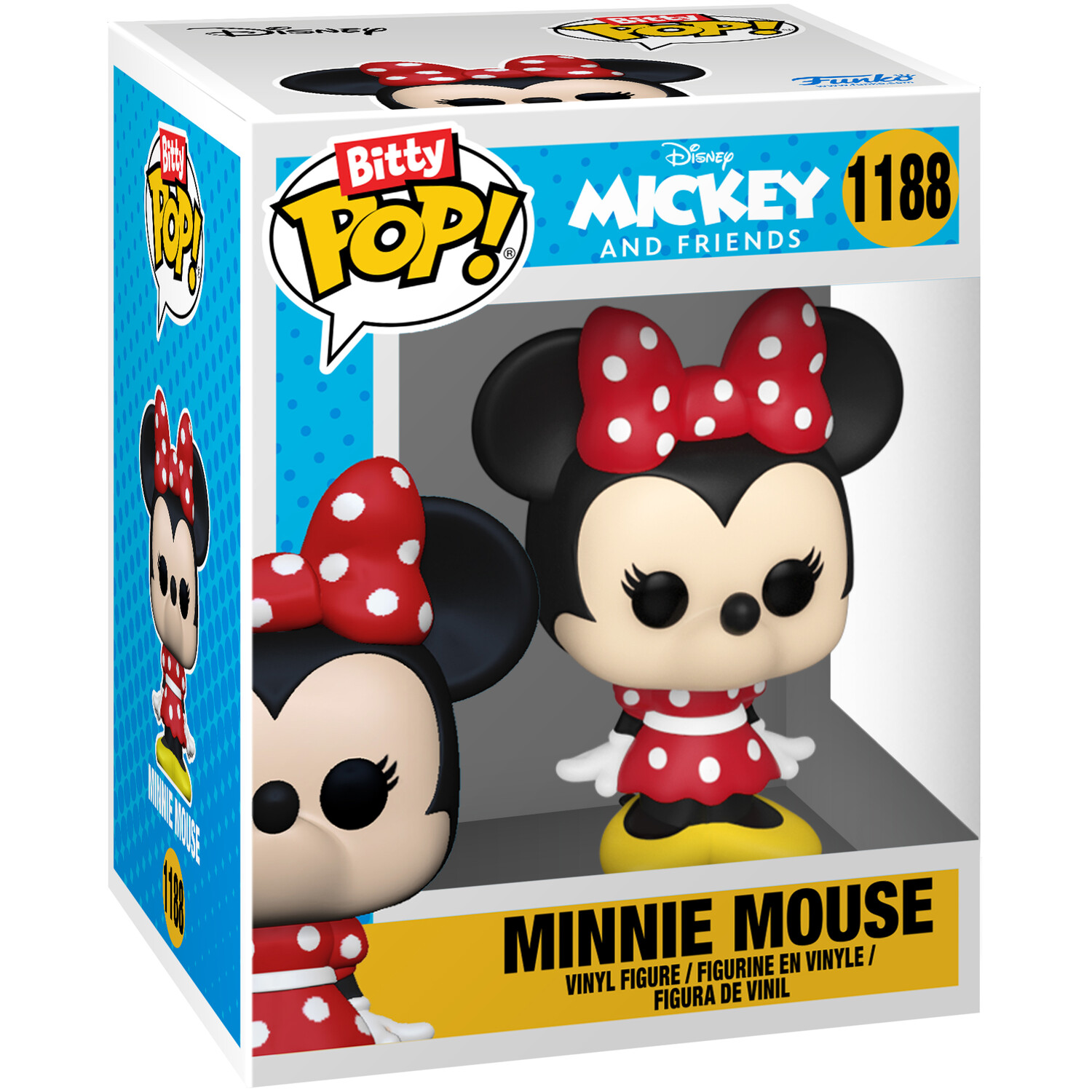 Pack of 4 Disney Classics Bitty Pop! - Blue Image 16