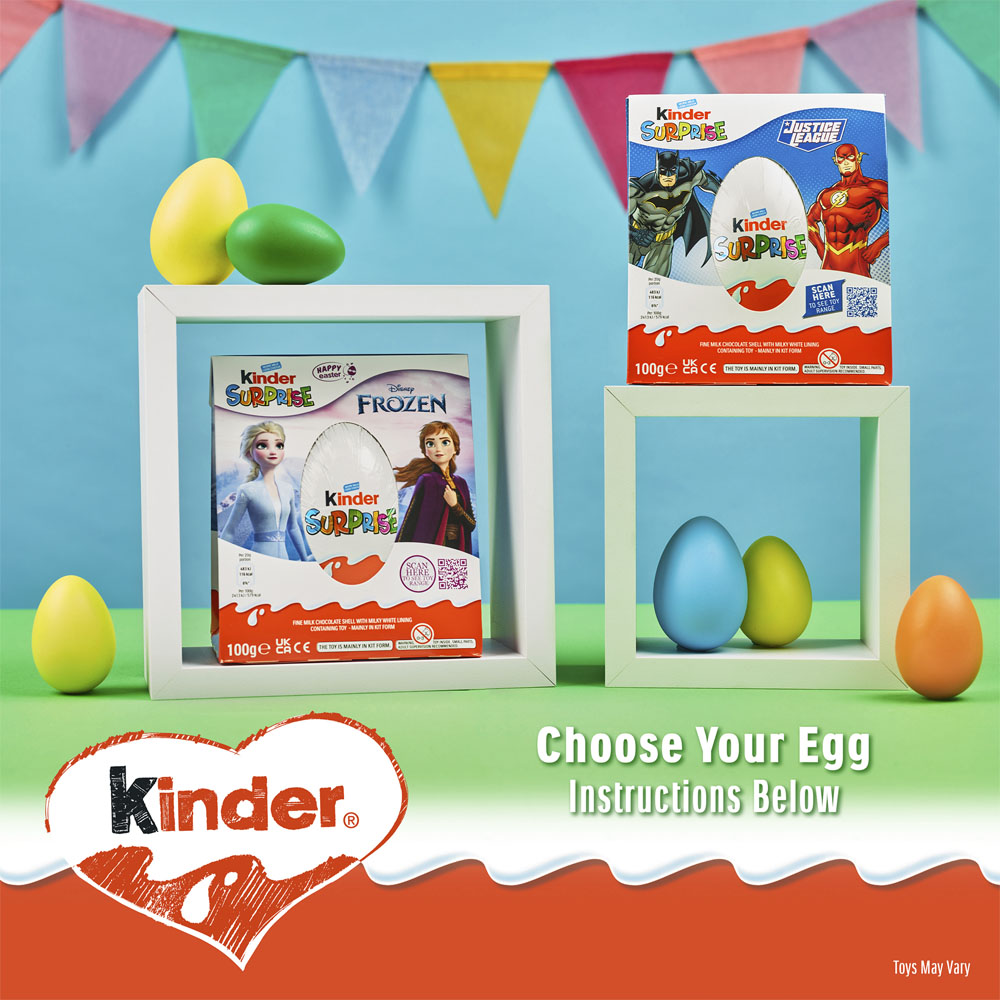 Kinder Surprise Easter Egg 100g Image 6