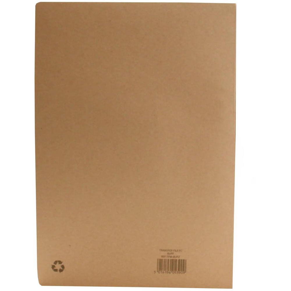 Exacompta 285gsm Buff Foolscap Spiral File 25 Pack Image 6