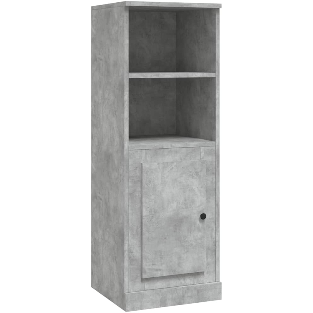 vidaXL 4 Door 2 Drawer Grey Sonoma Highboard Image 2
