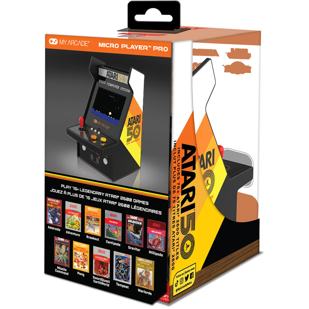 My Arcade 100 Game Atari Retro Micro Player Gaming System Image 8
