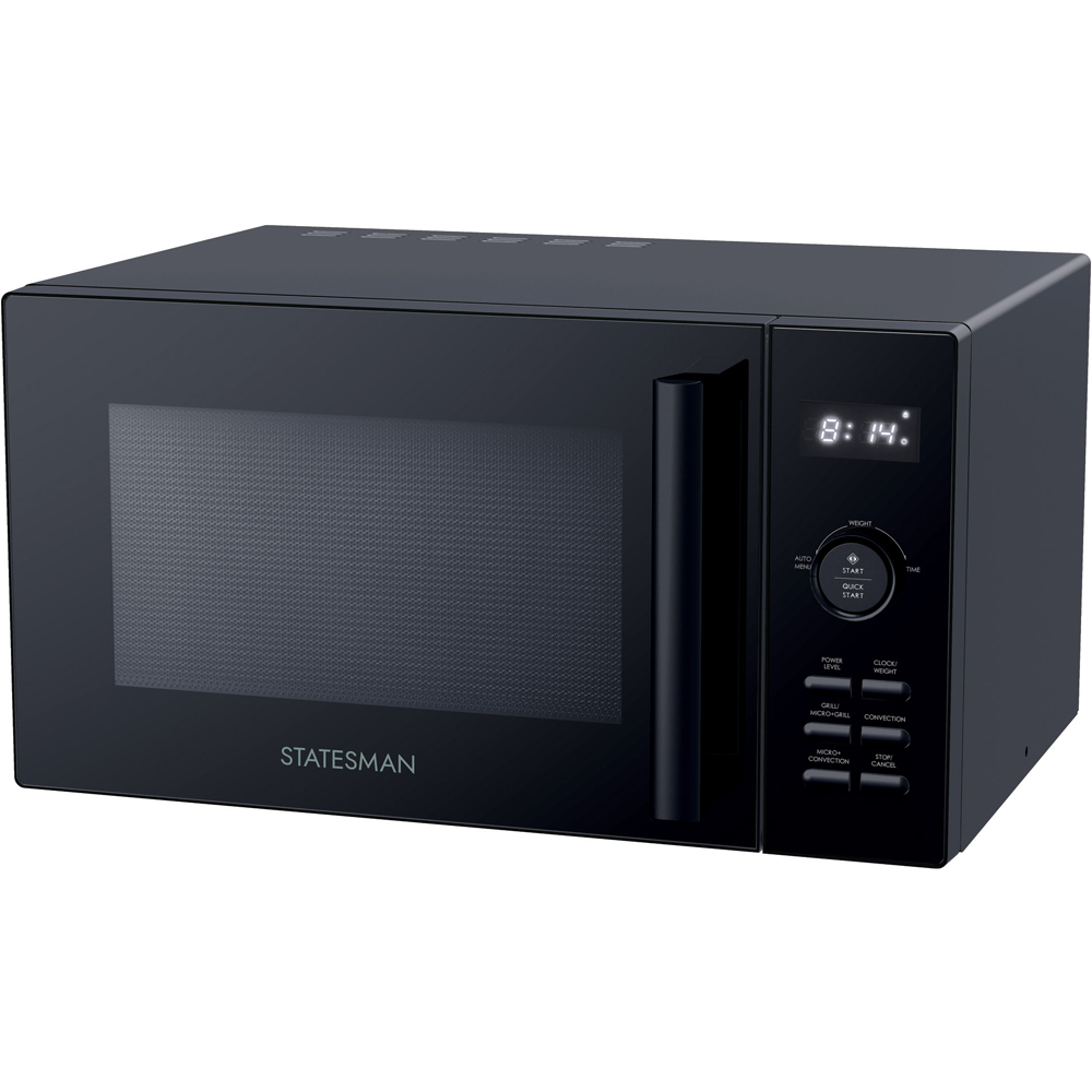 Statesman Black 30L Digital Combination Microwave 900W Image 1