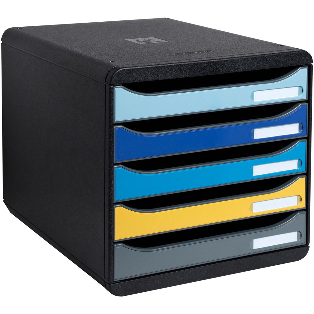 Exacompta Big Box Plus 5 Drawer Multicolour Filing Module Image 3