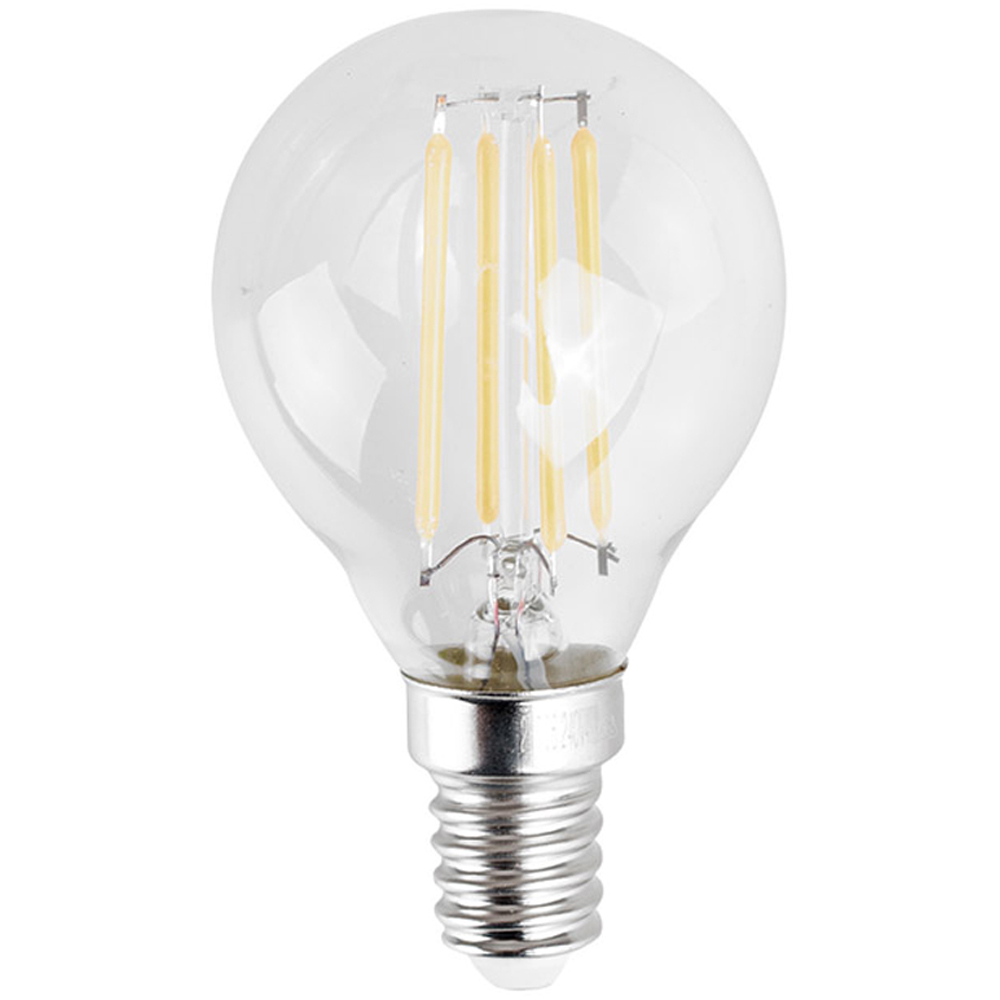 ValueLights Vintage 4W 6500K Cool White E14 Golfball Light Bulb 10 Pack Image 1