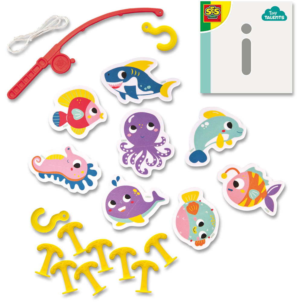 SES Creative Tiny Talents Fishing Bath Game Image 2