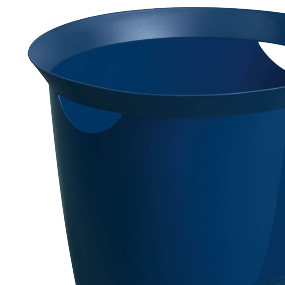 Durable Trend Blue Plastic Waste Recycling Bin 16L Image 2