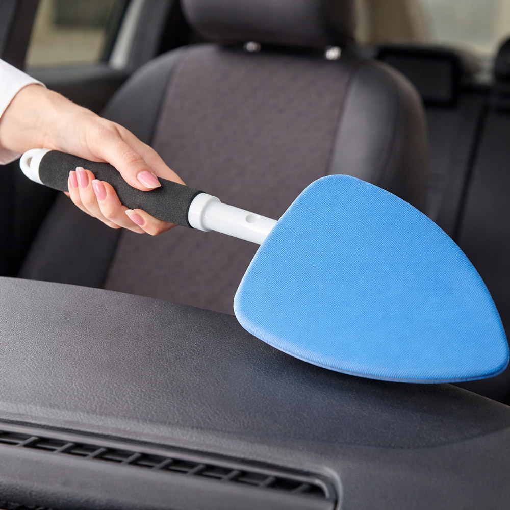 Avilo Windscreen Buddy Extra-Long Handle Cleaning Wand with Pivoting Head 2 Pack Image 3