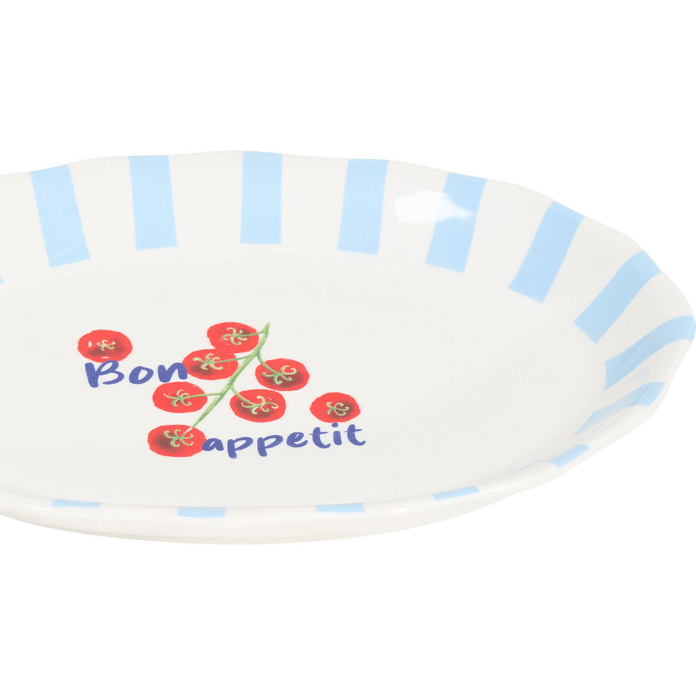 Alfresco Wavy Oval Platter Image 6