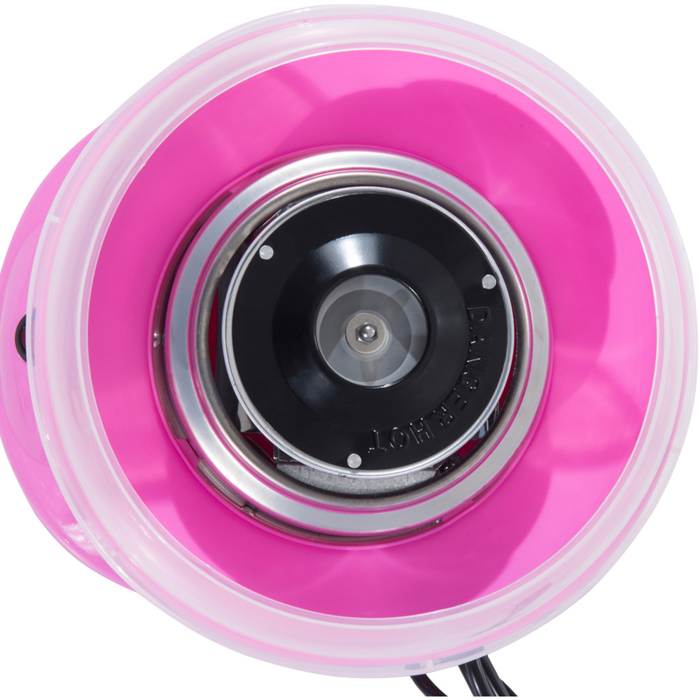 HOMCOM 800-017PK Pink Electric Cotton Candy Machine with Equipment 550W Image 3