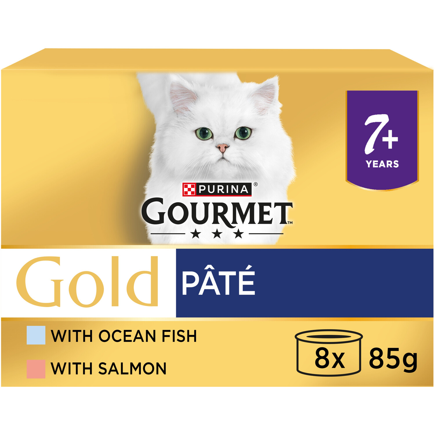 Purina Gourmet Gold Pate Senior Wet Cat Food Image 2