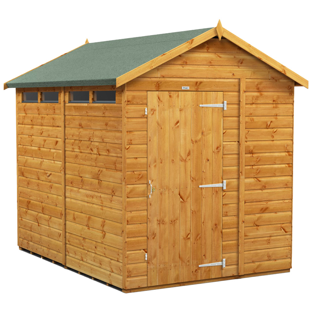 Power Sheds 8 x 6ft Apex Security Shed Image 1