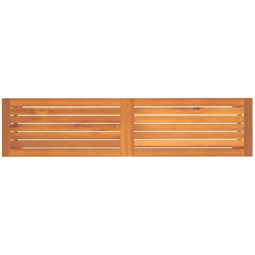 vidaXL Brown Solid Wood Acacia Garden Bench 150cm Image 5