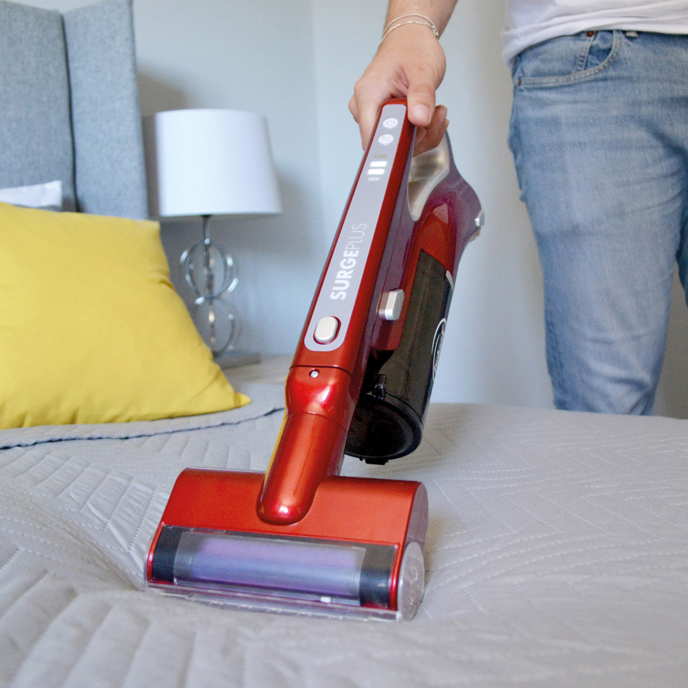 Ewbank SurgePlus Pet 2-in-1 Red and Silver Cordless Stick Vacuum Cleaner Image 3