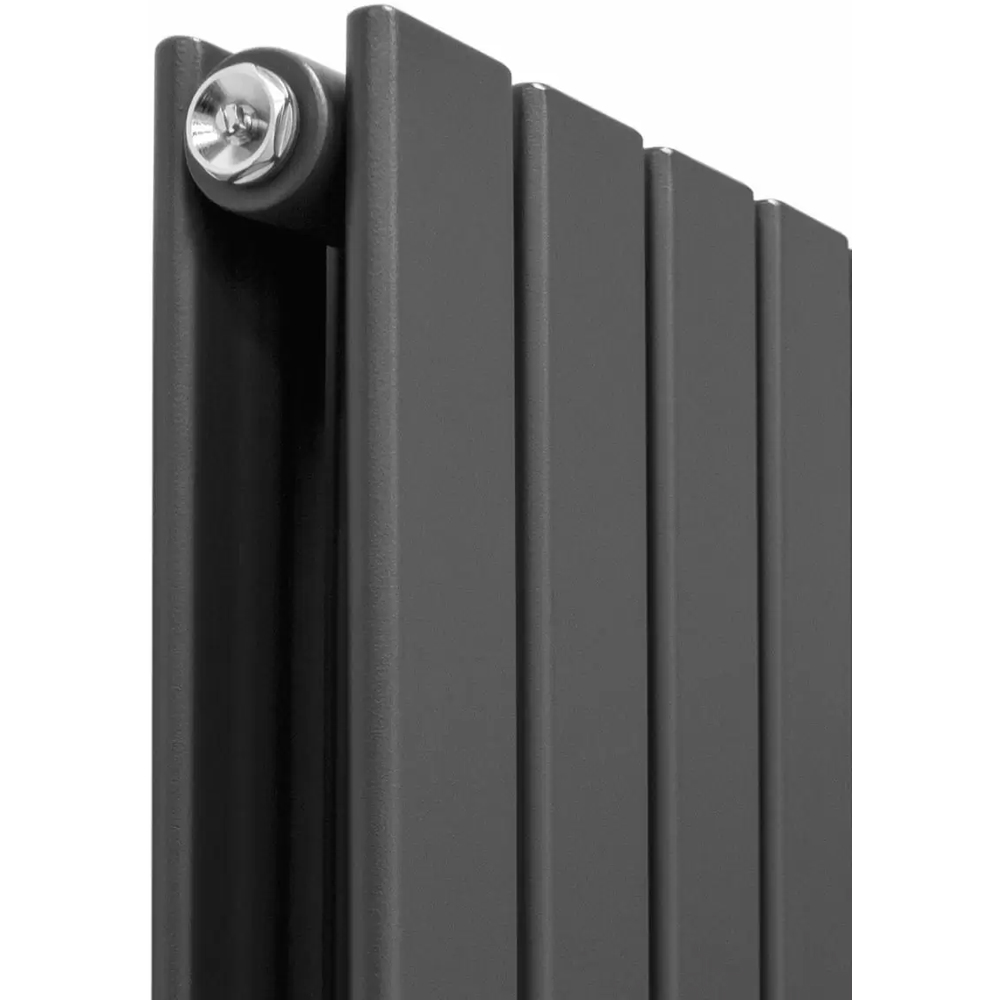 MonsterShop Anthracite Grey Flat Radiator 1600 x 280mm Image 6