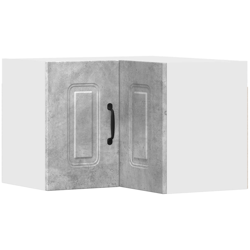 vidaXL Kalmar 2 Door Concrete Grey Wall Kitchen Cabinet Image 2