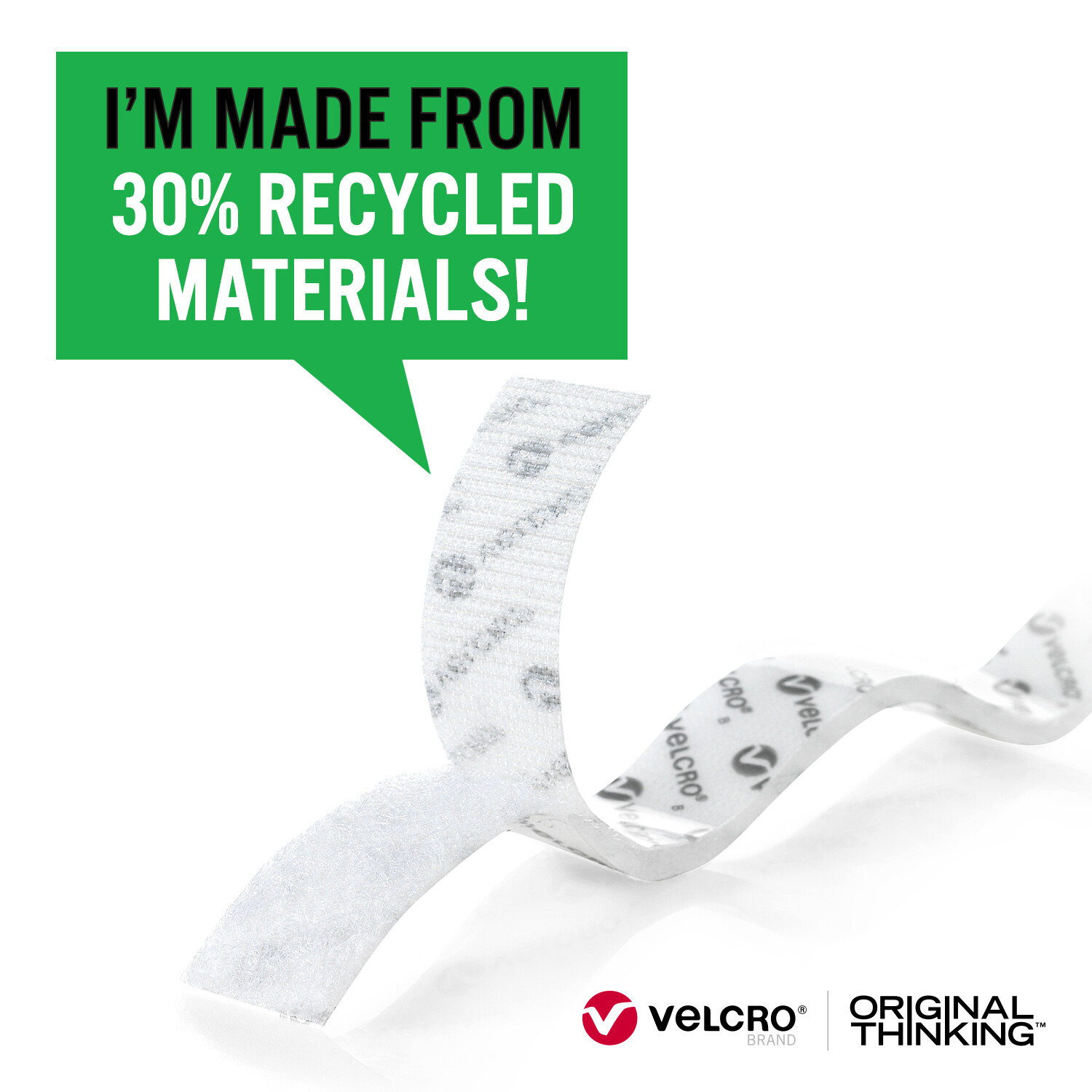 Velcro Ecofriendly Stick On Tape Wilko