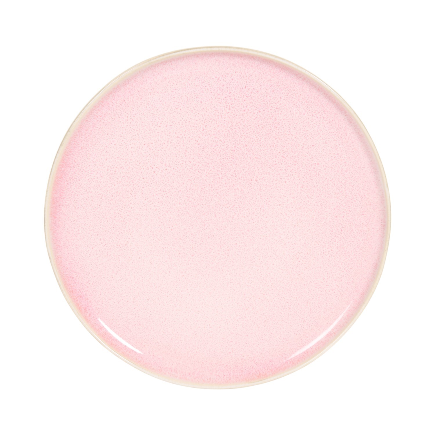 Reactive Glaze Plate Pink Dinner Plate Image 2