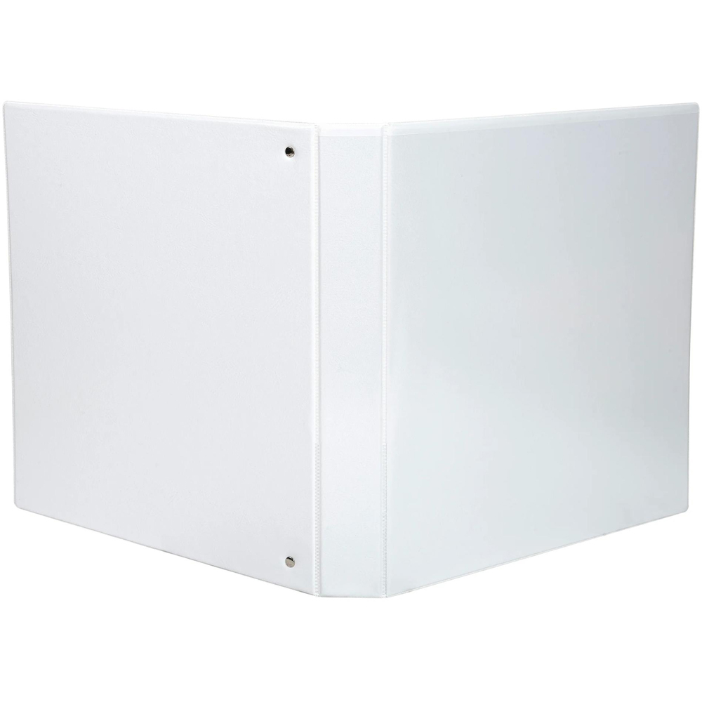 Exacompta Kreacover White PP 4D Ring Binder with 2 Pockets 30mm 10 Pack Image 5