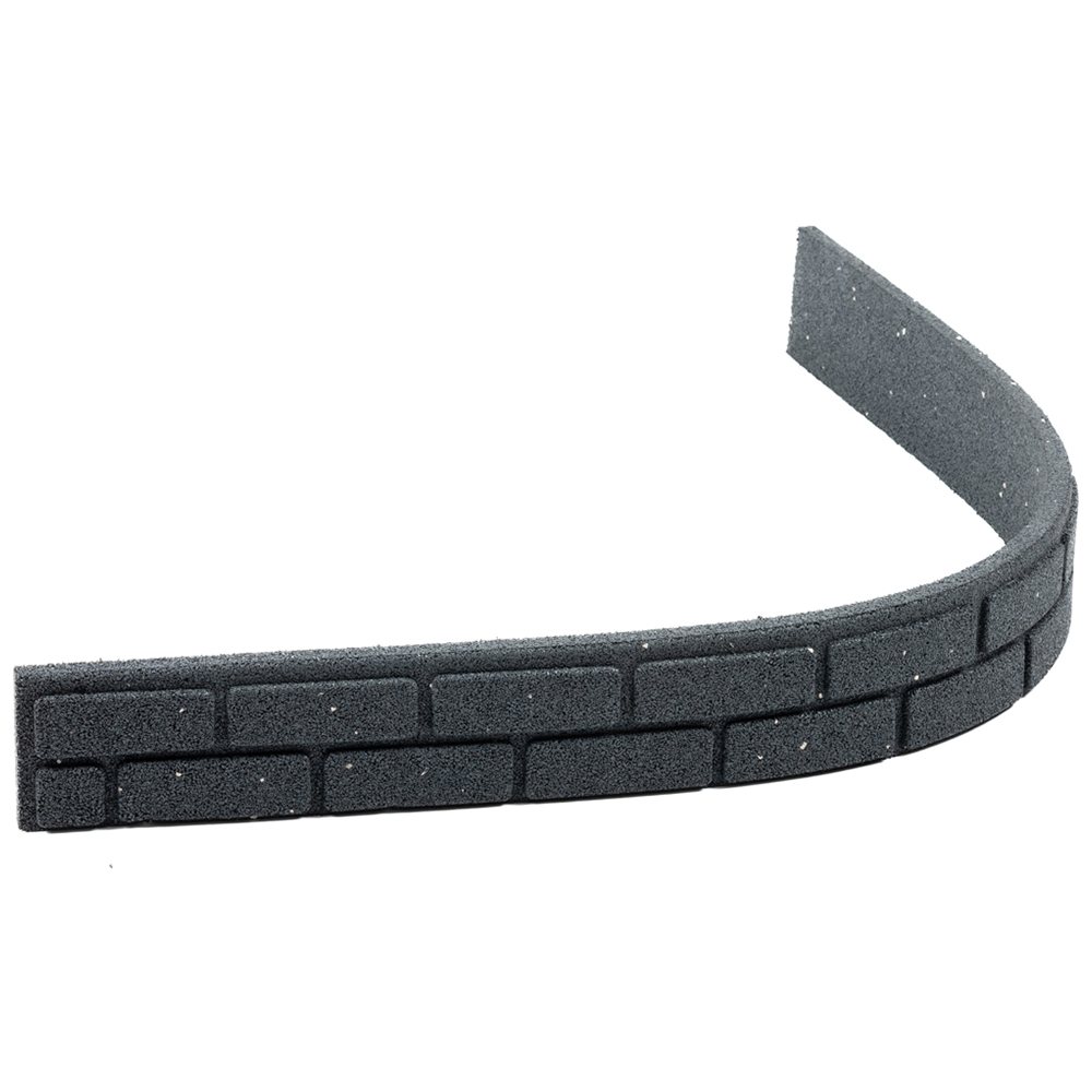 Nicoman Grey Brick Effect Garden Border 1.2m 2 Pack Image 3