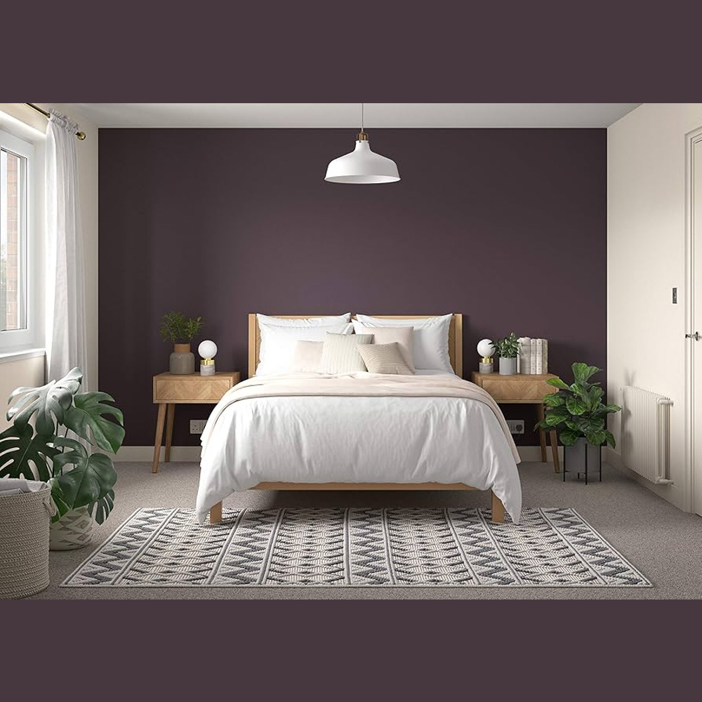 Dulux Trade Decadent Damson Walls and Ceilings Vinyl Matt Paint 2.5L Image 4
