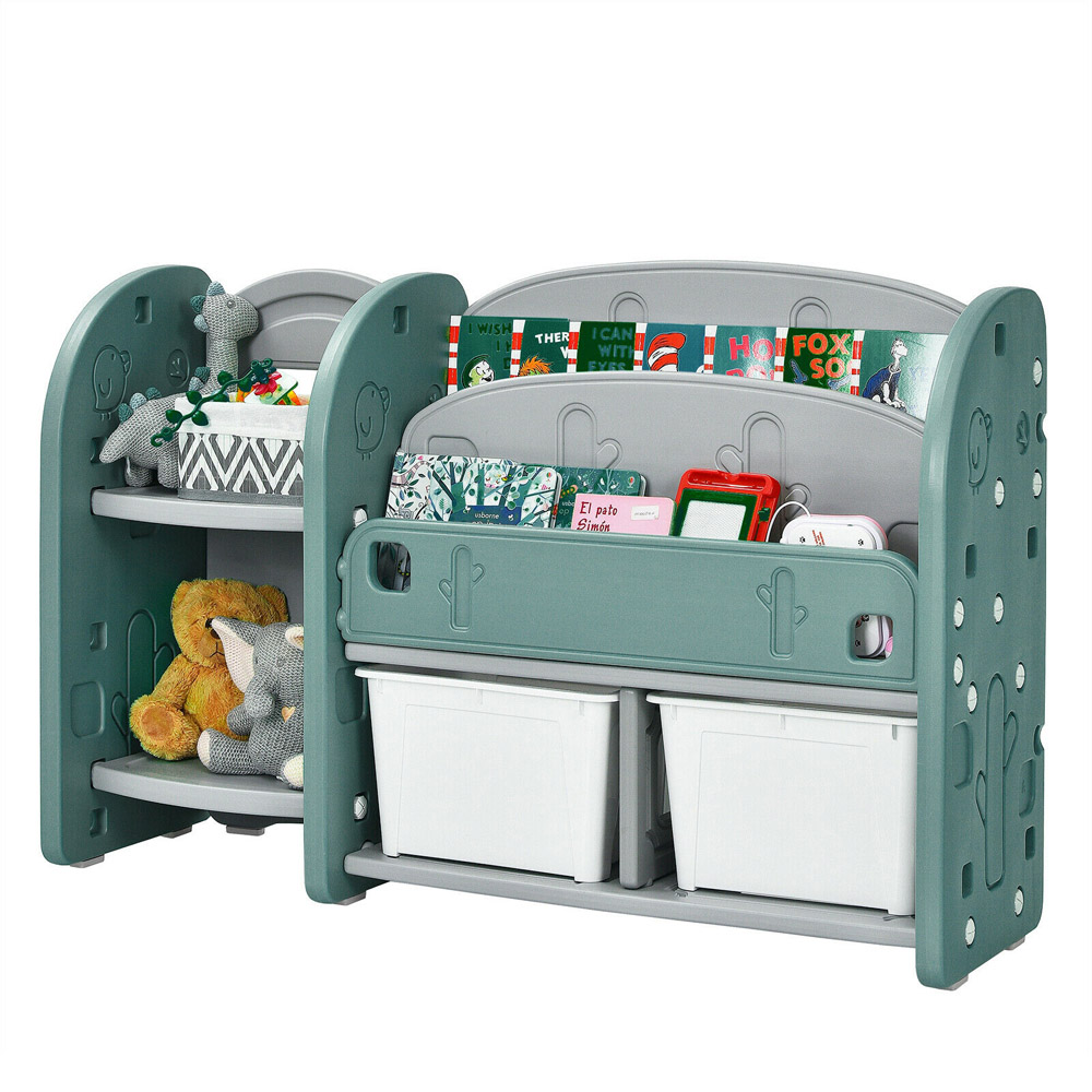 Costway 2 Tier Toy Storage Organiser Image 3