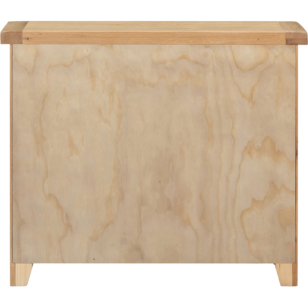 Seconique Windsor 2 Door 2 Drawer Natural Oak Sideboard Image 6