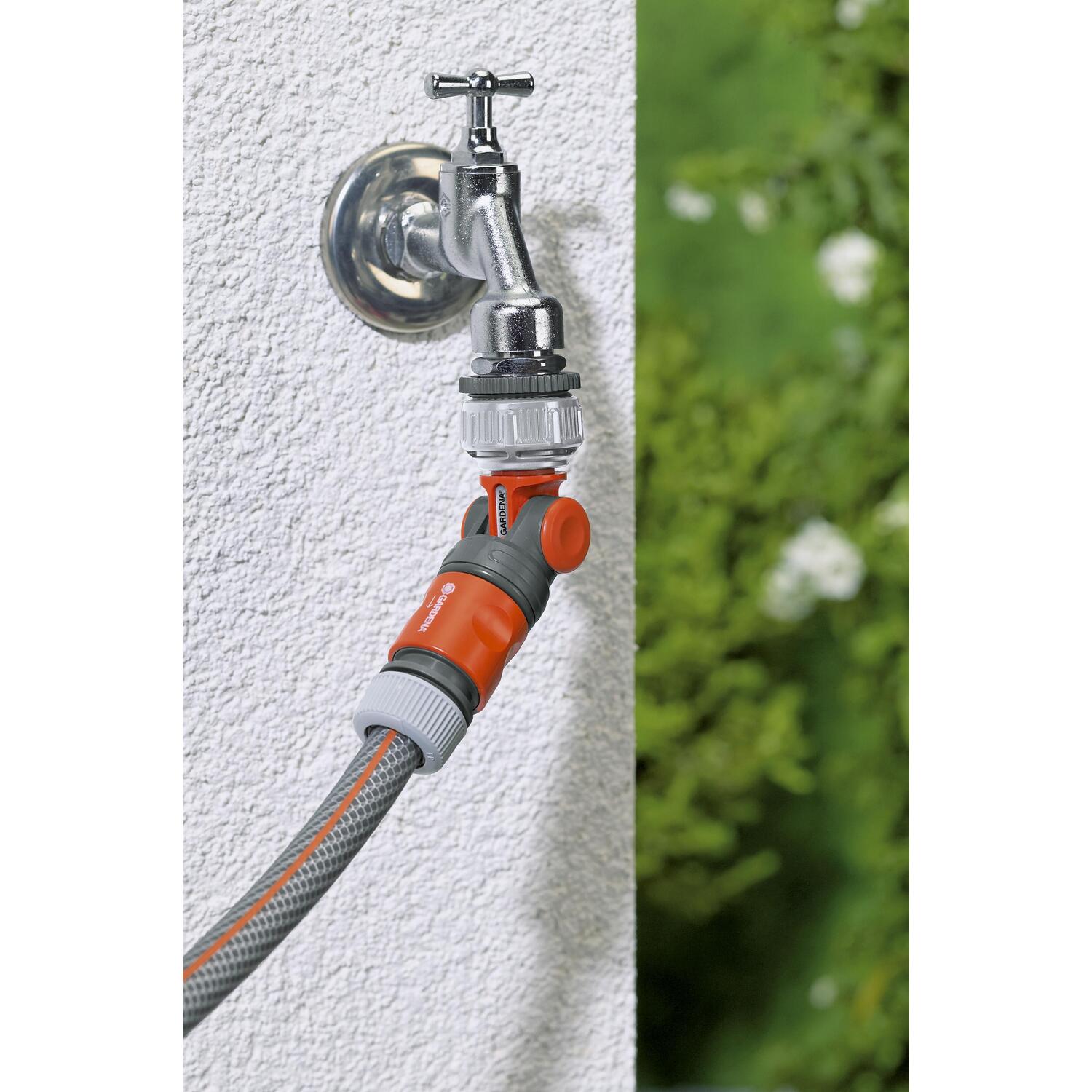 Gardena Angled Tap Connector Image 3