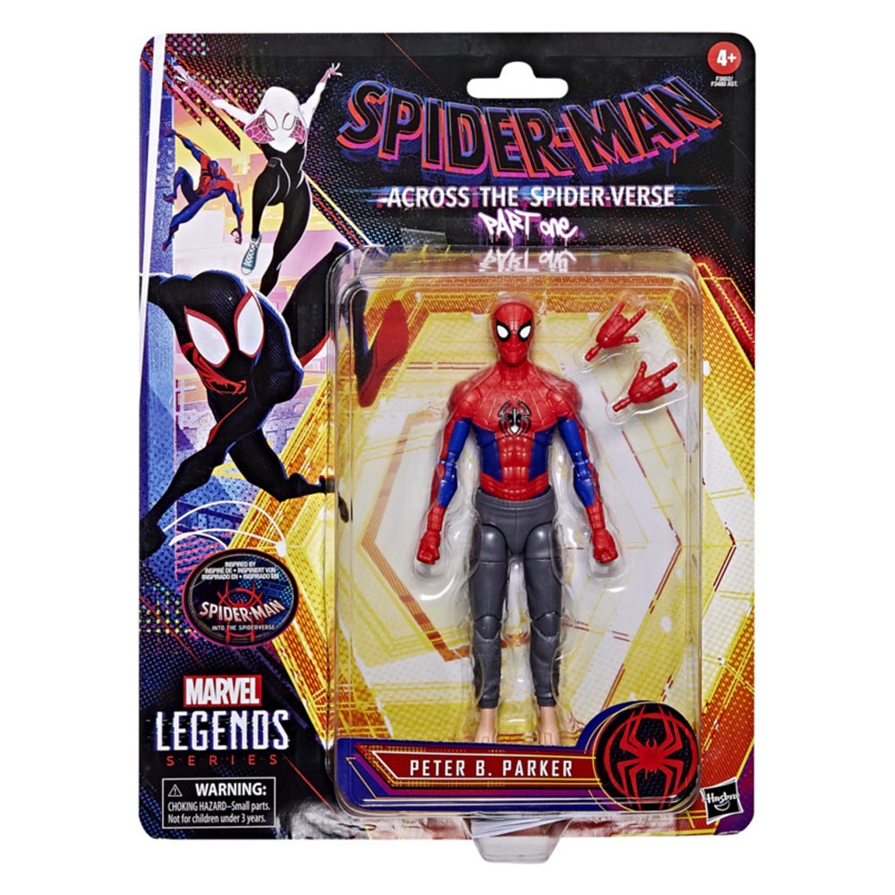 Marvel Legend Series Spiderman Across the Spiderverse 6inch Peter B Parker Image 6