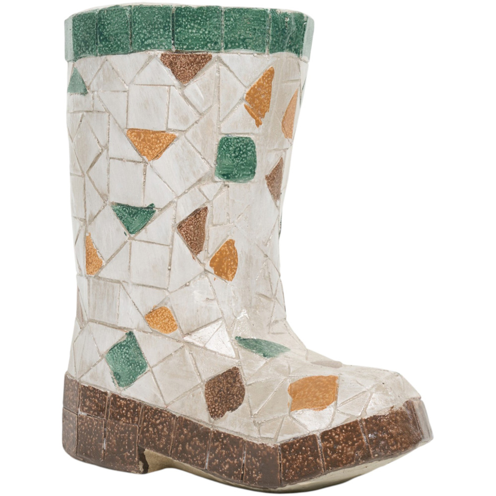 Mosaic Boot Planter Image 5