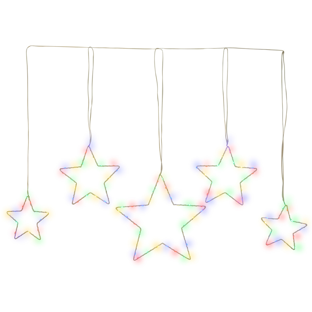 98 LED Star Curtain Light Image 2