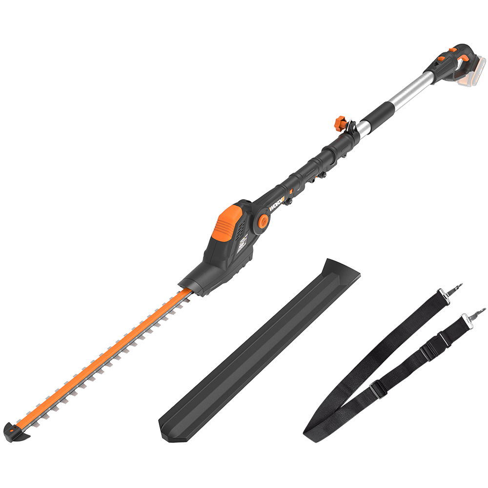 Worx WG252E.9 20V 45cm Cordless Pole Hedge Trimmer Image 2