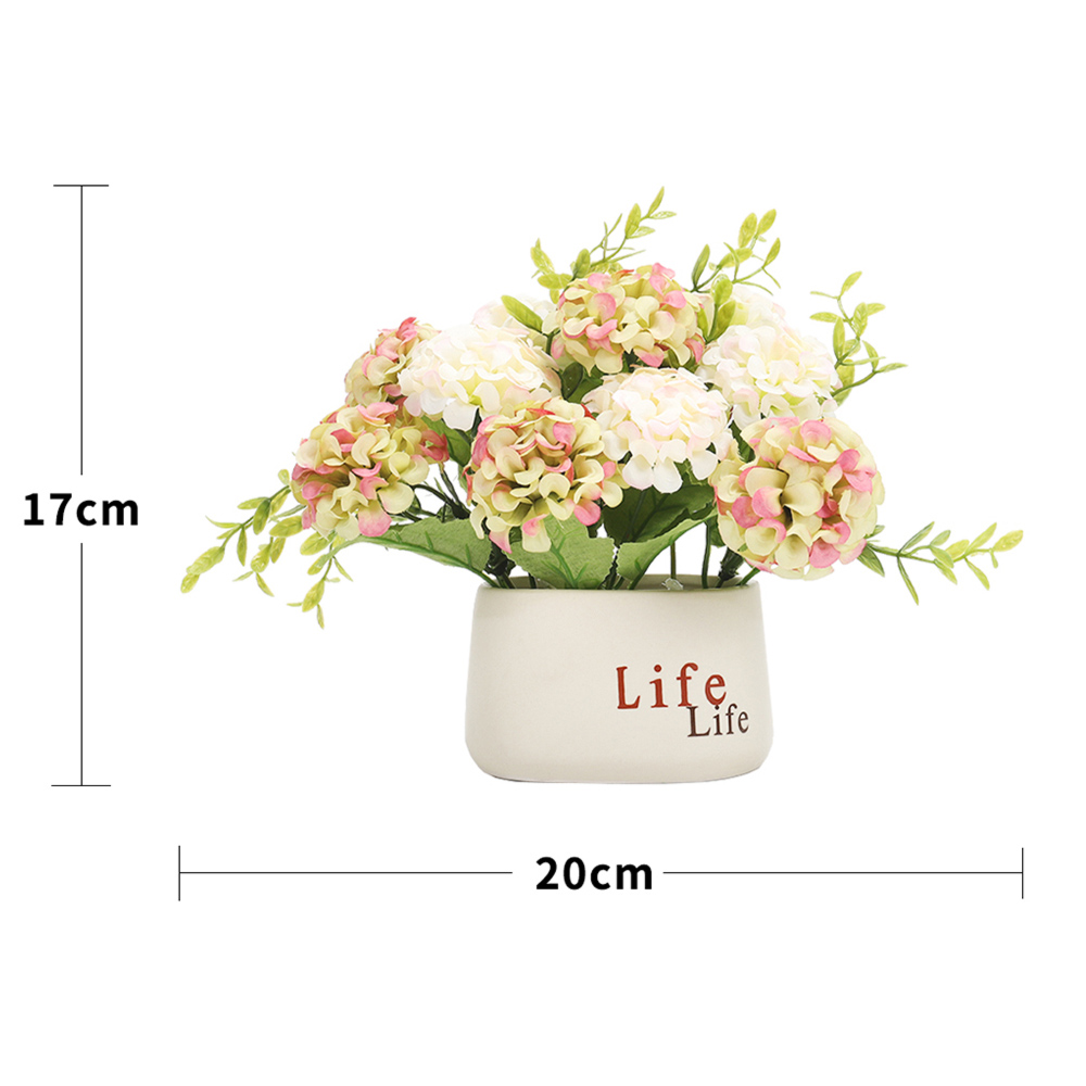 Artificial Flower in Ceramic Planter Image 6