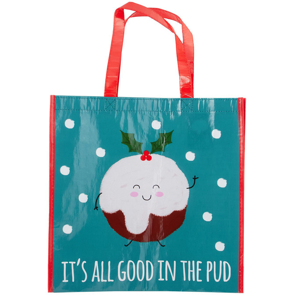 Christmas Pudding Shopper Bag Image 1