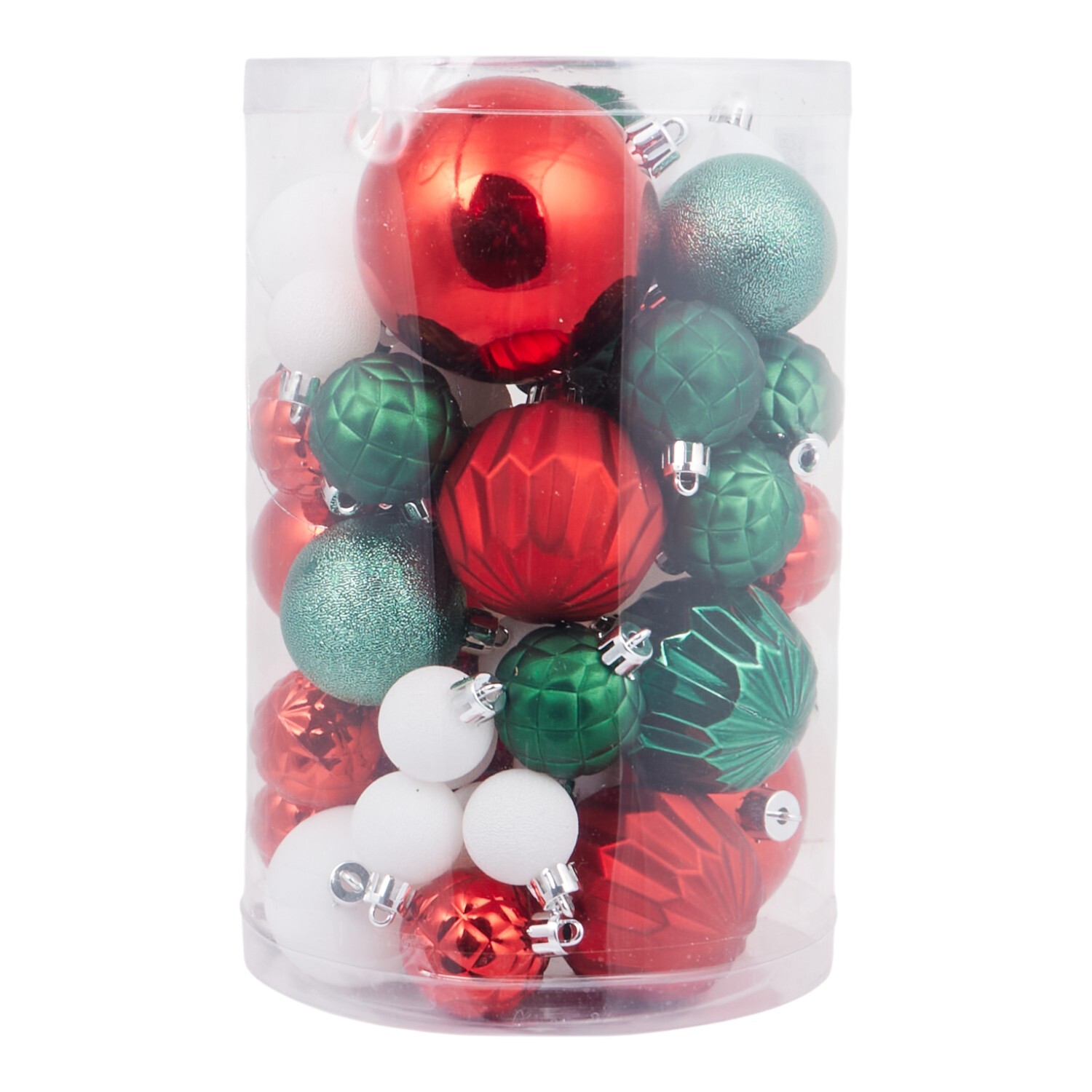 Pack of 100 Santas Chalet Baubles Image 1