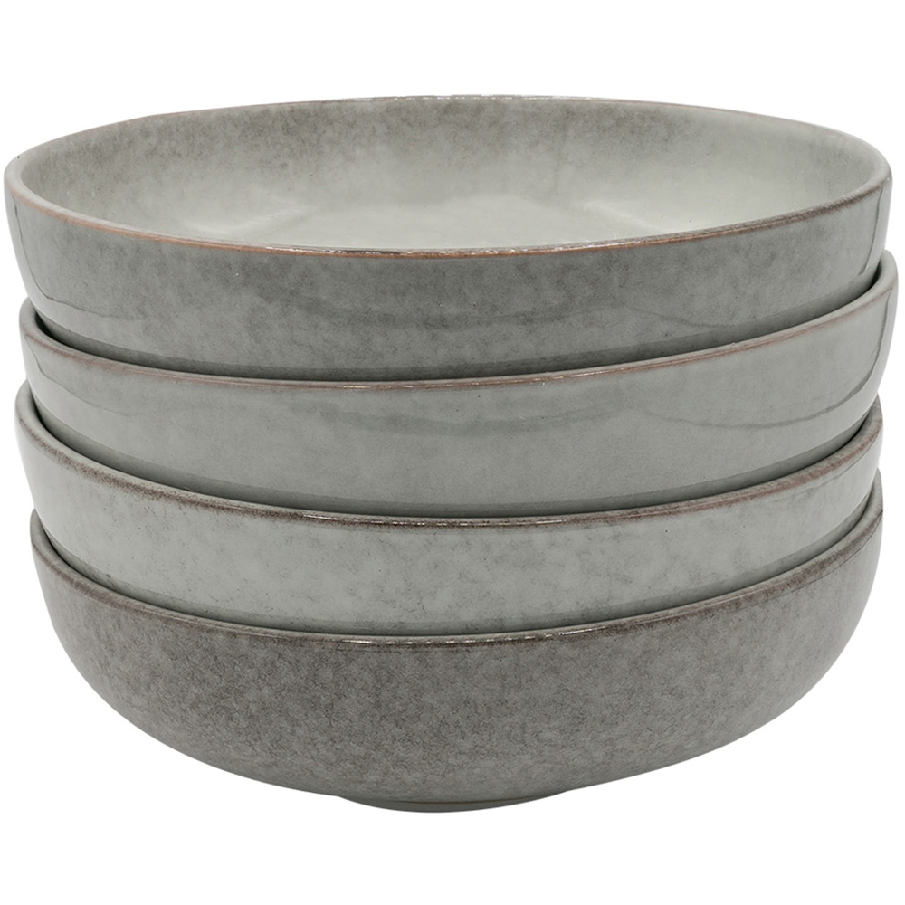Cooks Professionals K101 Grey Pasta Bowl Set 4 Piece Image 1
